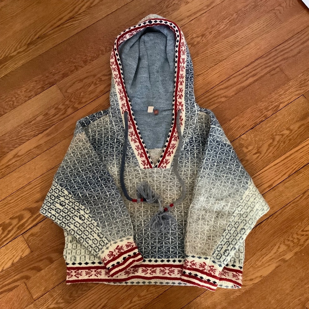 Anthropologie Pilcro Abstract Nordic Hoody XSP